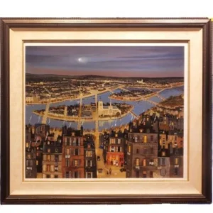 絵画 ミッシェル・ドラクロワ シテ島